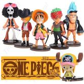 Coleção One Piece - Kit Com 6 Personagens - Excelente Oferta