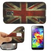 Case Retro Reino Unido para Samsung Galaxy S5 / i9600