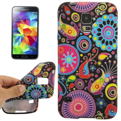 Case Flor para Samsung Galaxy S5 / i9600 Ocean