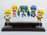 Coleção Hatsune Miku  - Kit com 5 Personagens