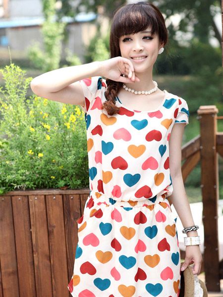 Vestido LOVE HEART Seda