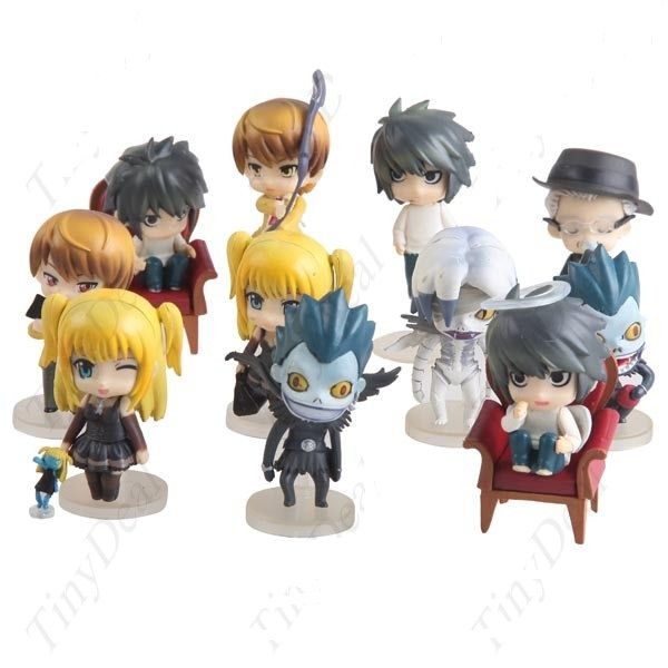 Coleção Death Note - Kit Com 11 Personagens -